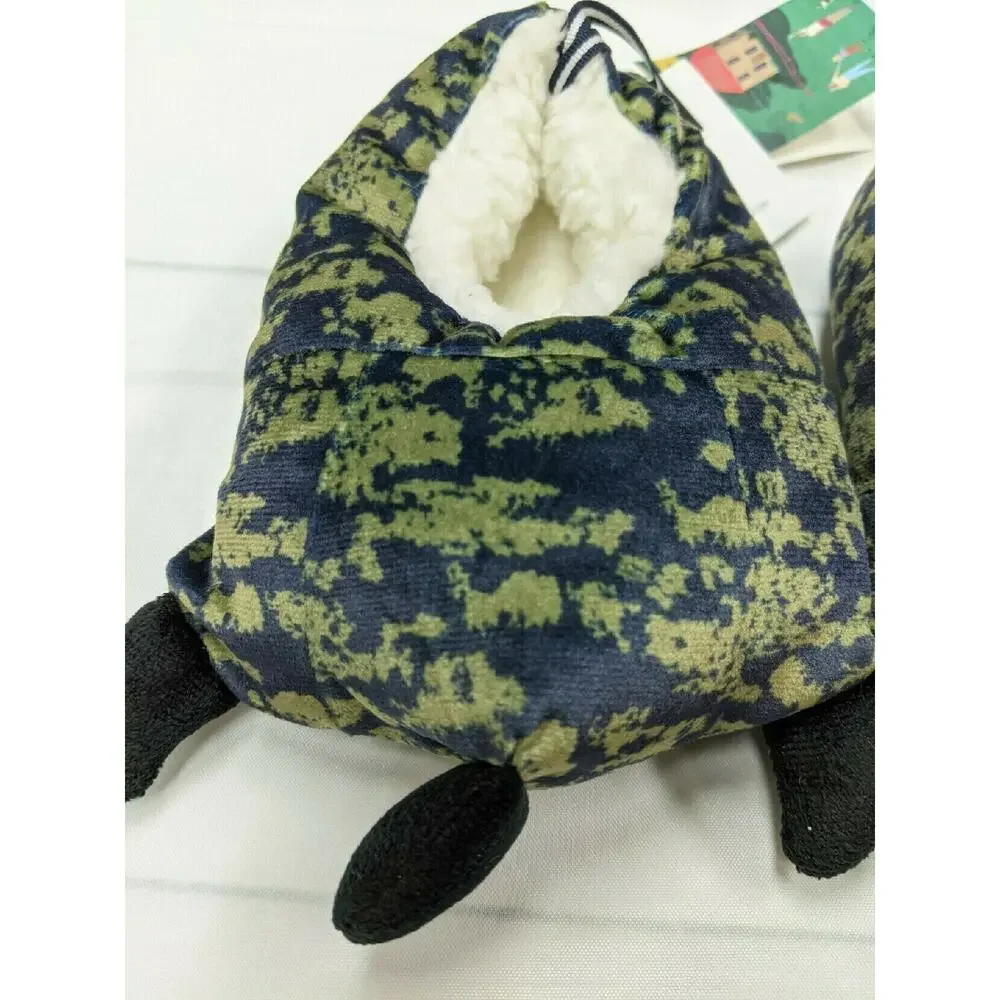 Joules Youth Size XS (9-10 Toddler) Dinosaur Feet Slipper